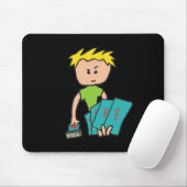 Kartenspieler Mousepad (Mit Mouse)