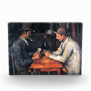 Kartenspieler Paul Cezanne Malerei Art Fotoblock