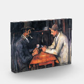 Kartenspieler Paul Cezanne Malerei Art Fotoblock (Links)
