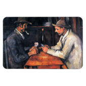 Kartenspieler Paul Cezanne Malerei Art Magnet (Horizontal)