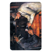 Kartenspieler Paul Cezanne Malerei Art Magnet (Vertikal)