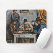 Kartenspieler Paul Cezanne Malerei Art Mousepad (Mit Mouse)