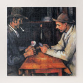 Kartenspieler Paul Cezanne Malerei Art Puzzle (Vertikal)