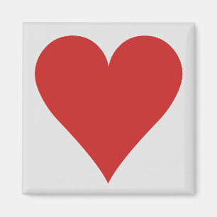 Kartenspielermagneten - Herz Magnet