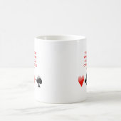 Kartenspielerwitz Kaffeetasse (Mittel)