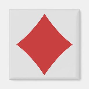 Kartenspielmagnete - Diamant Magnet