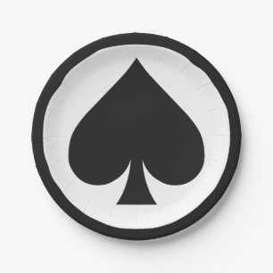 Kartenspielpapier-Teller - Umzug Pappteller