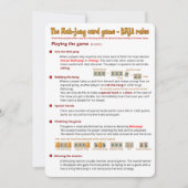 Kartenspielregeln - Spielen (2) Einladung (Vorderseite)