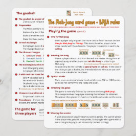 Kartenspielregeln - Spielen (2) Einladung