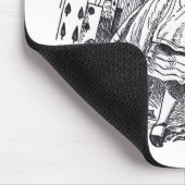 Kartenstapel Mousepad (Ecke)