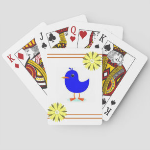 Kartenstapel Vogel Spielkarten