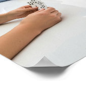 Kartenstil-Dominosteine Poster (Ecke)