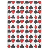Kartensymbole abspielen klemmbrett (Rückseite)