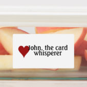 Kartensymbole, lustige Sprichwort-Labels Etiketten (Befestigt)