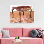 Kartentabelle, c.1740 leinwanddruck (Insitu (Wohnzimmer))