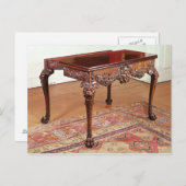 Kartentabelle, c.1740 postkarte (Vorne/Hinten)