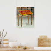 Kartentabelle, c.1770 poster (Küche)