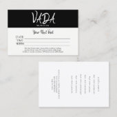 Kartenverkauf und Wellness-Center Visitenkarte (Vorne/Hinten)