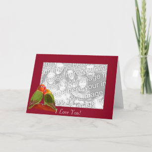 Kartenvorlage - I-Liebe Feiertagskarte