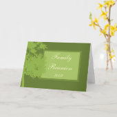 Kartenvorlage - Wiedersehen Karte (Gelbe Blume)