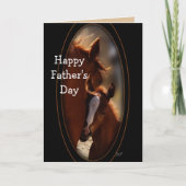 Kartenwechsel des Pferdevaters zu jedem Anlass Karte (Vorderseite)