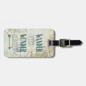 Kartenwerte Gepäckanhänger (Vorderseite horizontal)