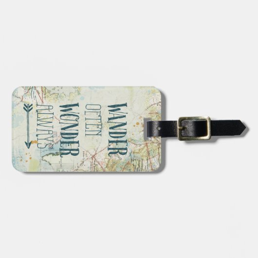 Kartenwerte Gepäckanhänger (Vorderseite horizontal)