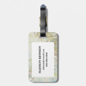 Kartenwerte Gepäckanhänger (Rückseite vertikal)