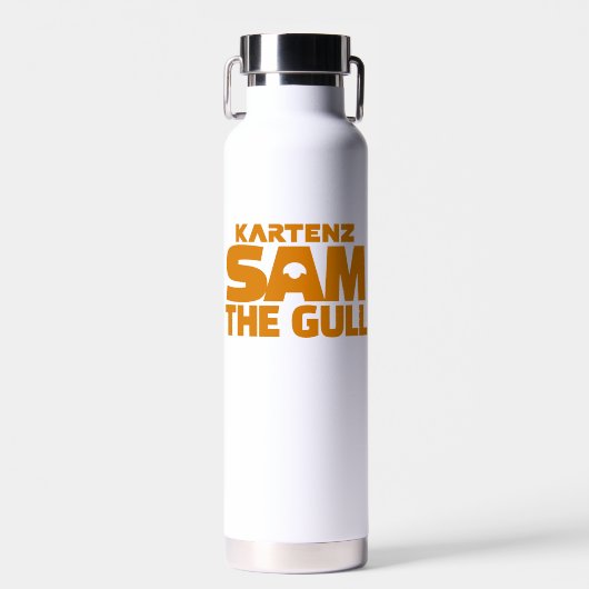 Kartenz Sam the Gull Water Bottle by Wighar Trinkflasche (Vorne)