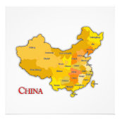 Kartenzeichen der China Fotodruck (Vorne)