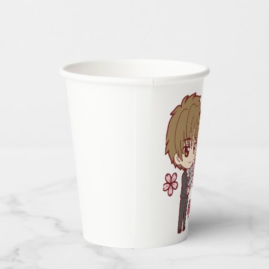 Kartenzieher Sakura Pappbecher (Rechts)