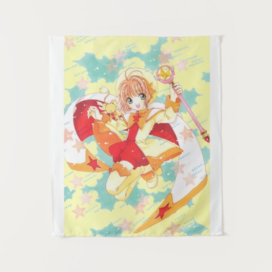 Kartenzieher Sakura Wandteppich (Vorderseite)