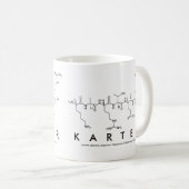 Karter Peptidname Tasse (VorderseiteRechts)
