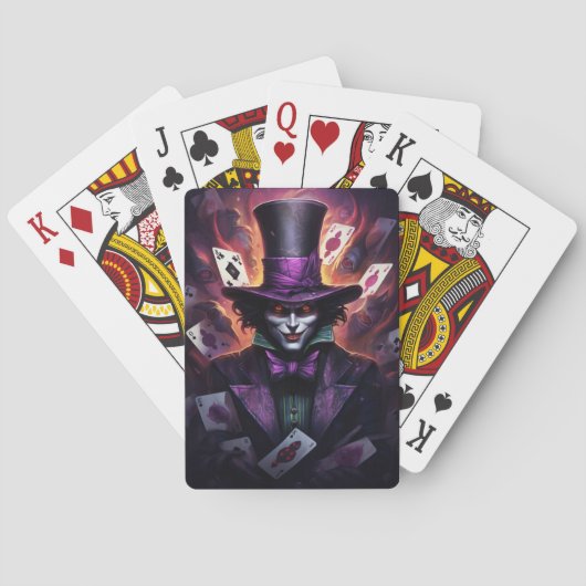 Kartesisches Kartenspiel mit dem Joker Spielkarten (Rückseite)