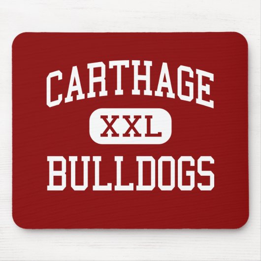 Karthago - Bulldoggen - Highschool - Karthago Mousepad (Vorne)