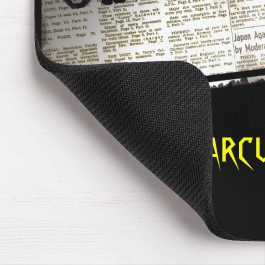 Karthago zeichnet Mousepad auf (Ecke)