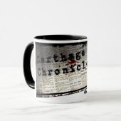 Karthago zeichnet Tasse auf (Vorderseite Links)