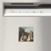 Karthusianische Mönche in Meditation Magnet (In Situ (Geschirrspüler))