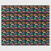 Karting Geschenkpapier (Flach)