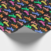 Karting Geschenkpapier (Ecke)