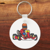 Karting Go-Kart Schlüsselanhänger (Vorderseite)
