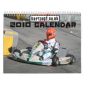 Karting Kalender 2010 durch Karting1.co.uk (Titelbild)
