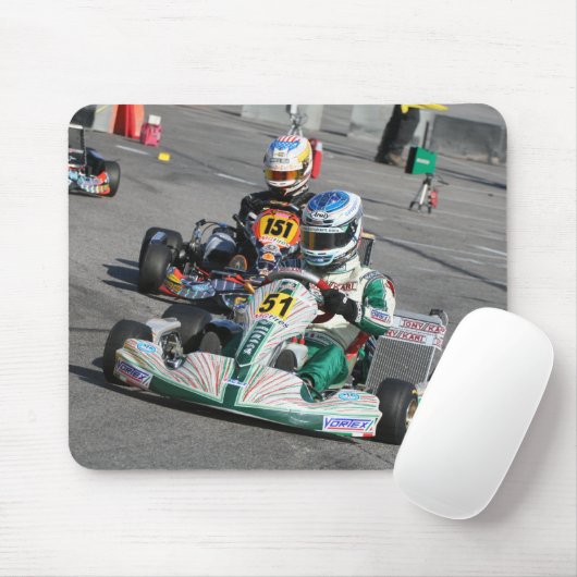 Karting Mausunterlage Mousepad (Mit Mouse)