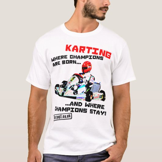 Karting Meister T-Shirt (Vorderseite)