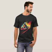 Karting, Motorsport T-Shirt (Vorne ganz)