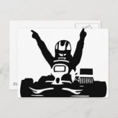 karting.png postkarte (Vorne/Hinten)