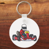 Karting Schlüsselanhänger (Vorderseite)