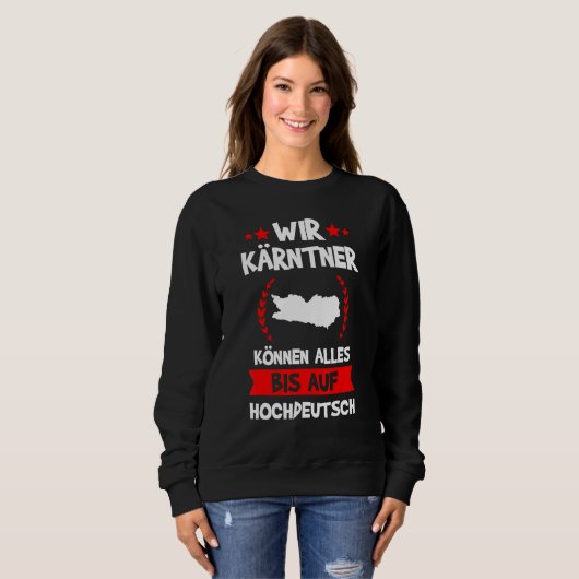 Kärtner Österreich Sweatshirt (Vorne ganz)