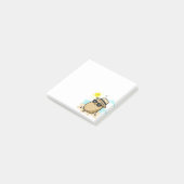 Kartoffel Am Strand Sommerstimmung Post-it Klebezettel (angewinkelt)