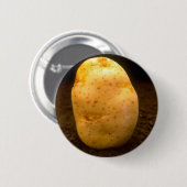 Kartoffel auf Schmutz Button (Vorne & Hinten)
